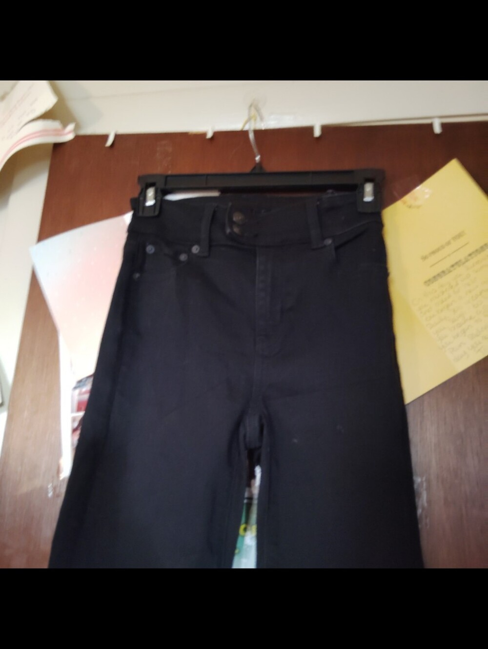 AMERICAN EAGLE Super High Rise Flare - Next Level Stretch Size 000 - Picture 9 of 14